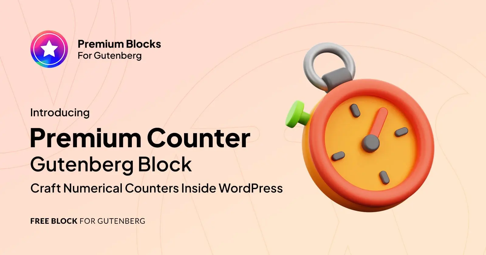 Gutenberg Counter Block featured image.